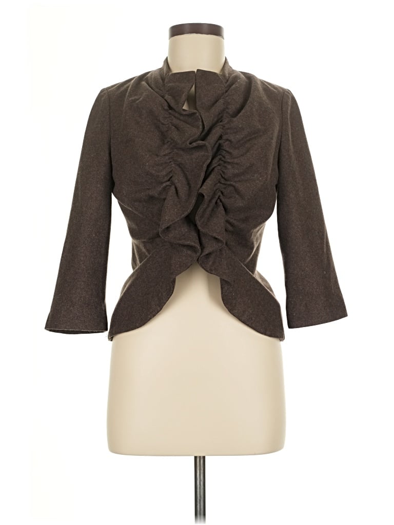 Pre-owned Tabitha Cardigan Sweater In Brown