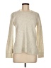 J.Crew Factory Store Metallic Silver Pullover Sweater Size M - photo 1