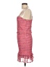 Aqua 100% Polyester Tweed Pink Cocktail Dress Size L - photo 5