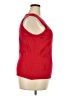 John Paul Richard Red Sleeveless Blouse Size 2X - photo 4