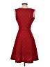 Le Lis Argyle Red Cocktail Dress Size S - photo 2