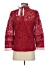 J.Crew Red 3/4 Sleeve Blouse Size XS - photo 2