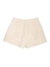 Shein 100% Polyester Houndstooth Ivory Shorts Size 6 - photo 2