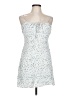 Sun-deh 100% Viscose White Cocktail Dress Size L - photo 1
