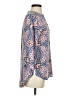 Assorted Brands 100% Rayon Paisley Blue 3/4 Sleeve Blouse Size XS - photo 4