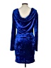 Shein Blue Cocktail Dress Size L - photo 2