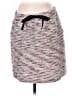 Ann Taylor LOFT 100% Polyester Tweed Gray Casual Skirt Size M - photo 1