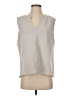 LA Made Gray Ivory Sweater Vest Size 0 - photo 1