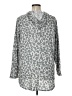 For The Republic Animal Print Silver Pullover Sweater Size 1X - photo 2