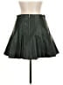 Blu Pepper 100% Polyester Solid Green Faux Leather Skirt Size M - photo 2
