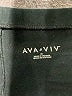 Ava & Viv Solid Black Active Pants Size 2X - photo 4