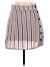 Honey Punch 100% Polyester Stripes Tan Casual Skirt Size XS - photo 1