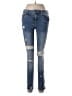 Zara Basic Hearts Blue Jeans Size 6 - photo 1