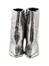 Marc Fisher LTD Silver Black Ankle Boots Size 5 - photo 2