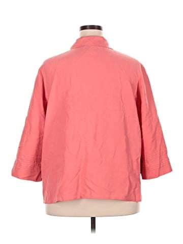 DressBarn 3/4 Sleeve Button-Down Shirt (view 2)