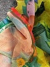 Unbranded Floral Orange Romper Size M - photo 4