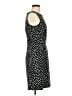 AB Studio Polka Dots Black Cocktail Dress Size 6 - photo 4