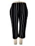 Alfani 100% Polyester Stripes Black Casual Pants Size 3X - photo 1