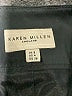Karen Millen 100% Polyester Solid Black Formal Skirt Size 4 - photo 4