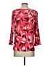 Talbots 100% Polyester Red 3/4 Sleeve Blouse Size XS - photo 2