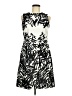 Just... Taylor Graphic Ivory Casual Dress Size 8 - photo 1