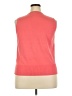 Evie Orange Sweater Vest Size 2X - photo 2