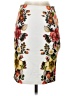 Forever 21 Floral Ivory Casual Skirt Size 26 waist (estimated) - photo 1