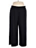 IMAN Solid Black Casual Pants Size 1X (petite) - photo 1