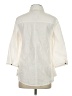 Seven7 100% Cotton Ivory 3/4 Sleeve Button-Down Shirt Size S - photo 2