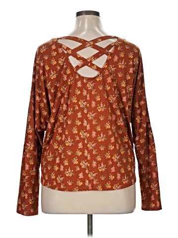 Iz Byer Long Sleeve Blouse (view 2)