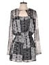BCBGeneration Paisley Gray Romper Size S - photo 1