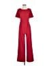 Calvin Klein Solid Red Jumpsuit Size 4 - photo 1