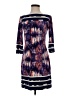 Ali Ro Print Blue Casual Dress Size 2 - photo 1