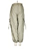 VICI 100% Nylon Solid Green Cargo Pants Size S - photo 1