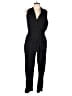 Joie Solid Black Jumpsuit Size L - photo 1