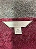 Charming Charlie 100% Polyester Burgundy Pullover Sweater Size M - photo 7