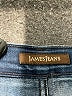 James Jeans Solid Blue Jeans Size 25 waist - photo 7