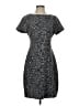 Calvin Klein Animal Print Gray Casual Dress Size P (petite) - photo 1