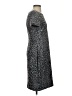 Calvin Klein Animal Print Gray Casual Dress Size P (petite) - photo 4