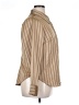 Worthington 100% Polyester Metallic Tan Long Sleeve Blouse Size 0X - photo 4
