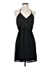 C. Luce 100% Polyester Solid Black Cocktail Dress Size S - photo 1