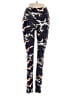 The Upside Print Black Leggings Size 4 - photo 1