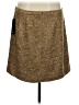 Apt. 9 100% Polyester Tweed Gold Casual Skirt Size M - photo 2