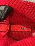 Red Red Turtleneck Sweater Size S - photo 7