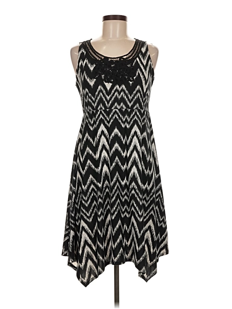 Pre-owned Soma Casual Dress In Black