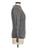 Ann Taylor LOFT 100% Cotton Tweed Gray Black Pullover Sweater Size M - photo 4