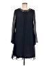 SLNY 100% Polyester Blue Cocktail Dress Size 8 - photo 1
