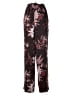 Chico's 100% Polyester Floral Burgundy Brown Casual Pants Size 1.5 REGULAR - photo 2