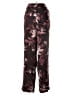 Chico's 100% Polyester Floral Burgundy Brown Casual Pants Size 1.5 REGULAR - photo 1