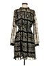 Hayden 100% Polyester Paisley Black Cocktail Dress Size S - photo 1